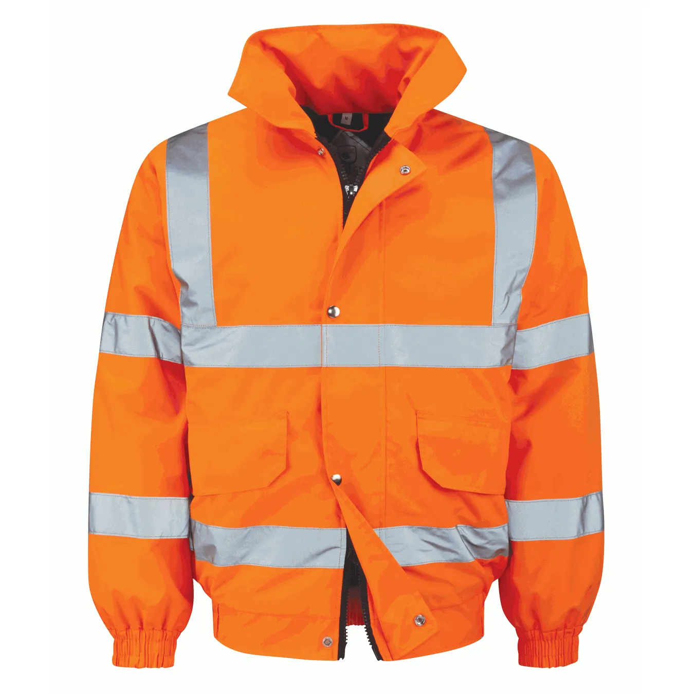 Balan: Orange Bomber Jacket